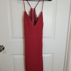 Strappy Red Dress